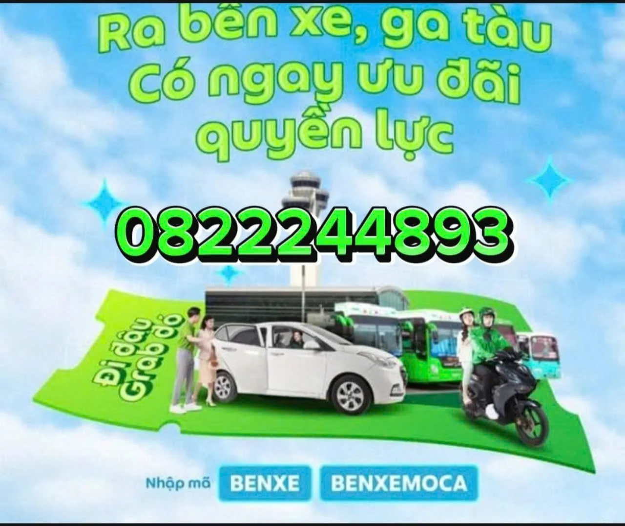 XE ÔM GRAB TÂN ĐỊNH BẾN CÁT ☎️☎️0327883039 GỌI XE NHANH CHẤT LƯỢNG!