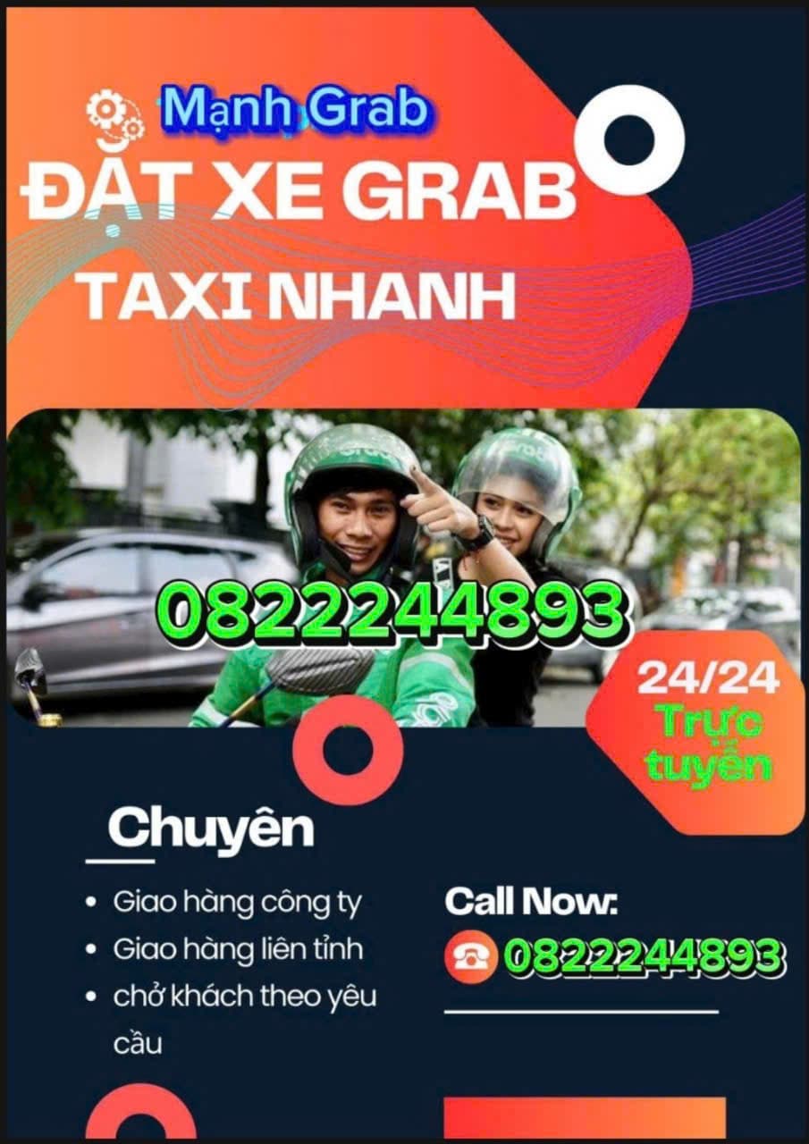 Grab Xe Ôm Sông Thao Trảng Bom ☎️ 0327883039