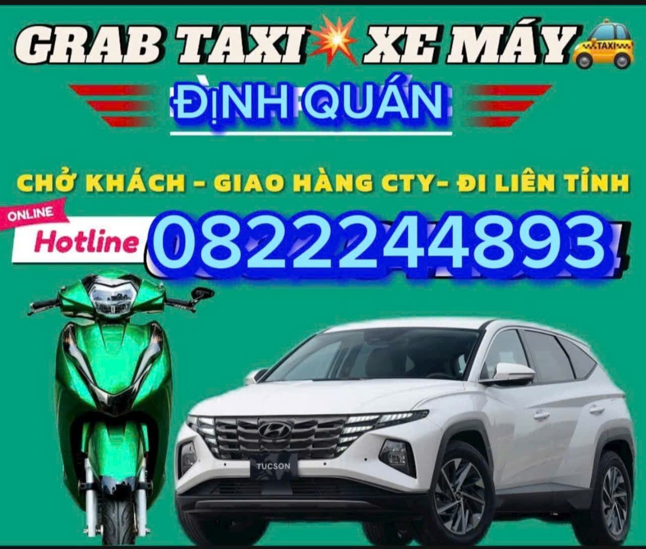 Grab Xe Ôm Định Quán Đồng Nai ☎️ 0327883039