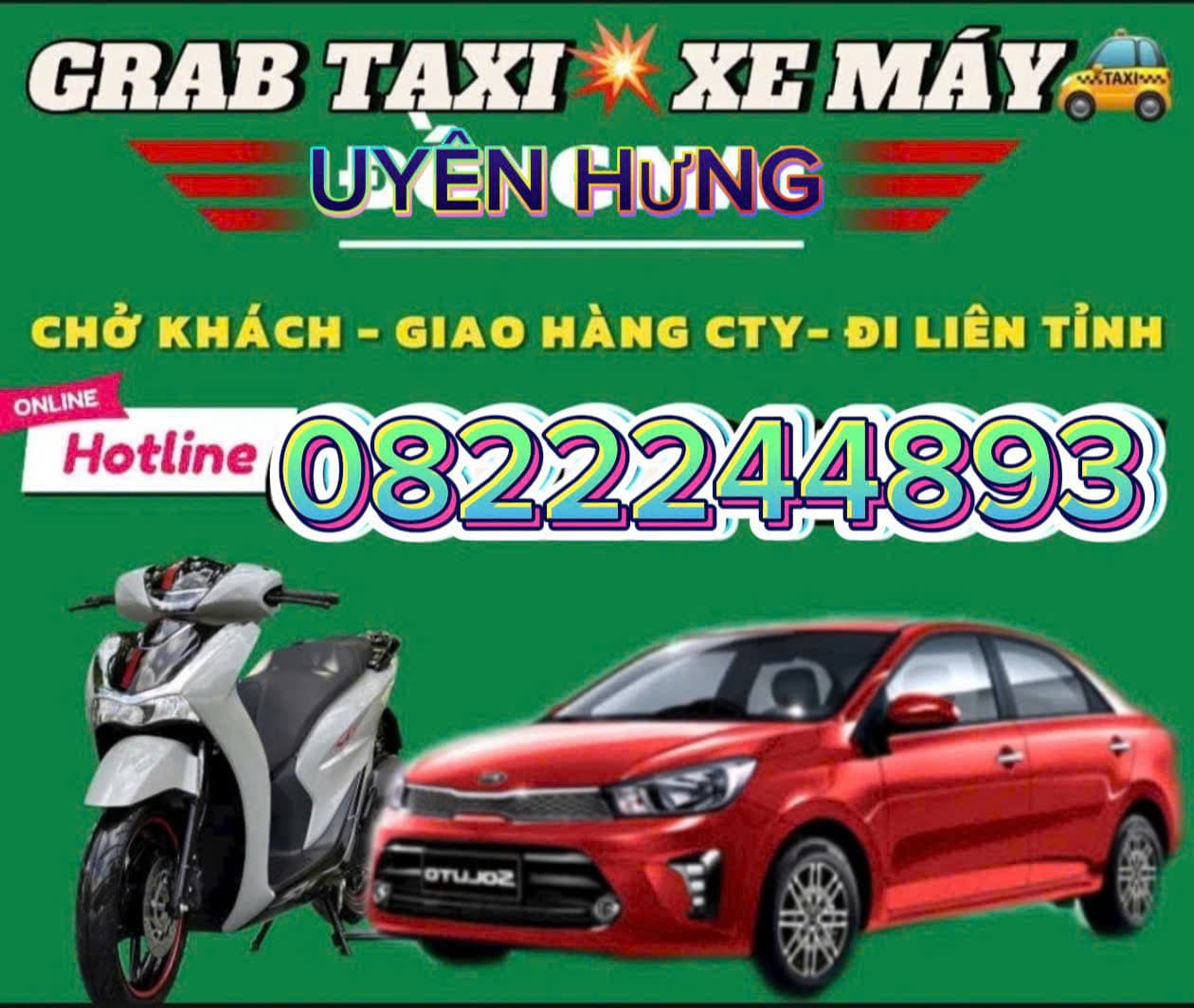 TỔNG ĐÀI Đặt XE GRAB TAXI UYÊN HƯNG TÂN UYÊN☎️0327883039 Gọi Là Có Xe 5-10 Phút Đội Ngũ Tài Xế Chuyên Nghiệp Đáp Ứng Được Tất Cả Các Nhu Cầu