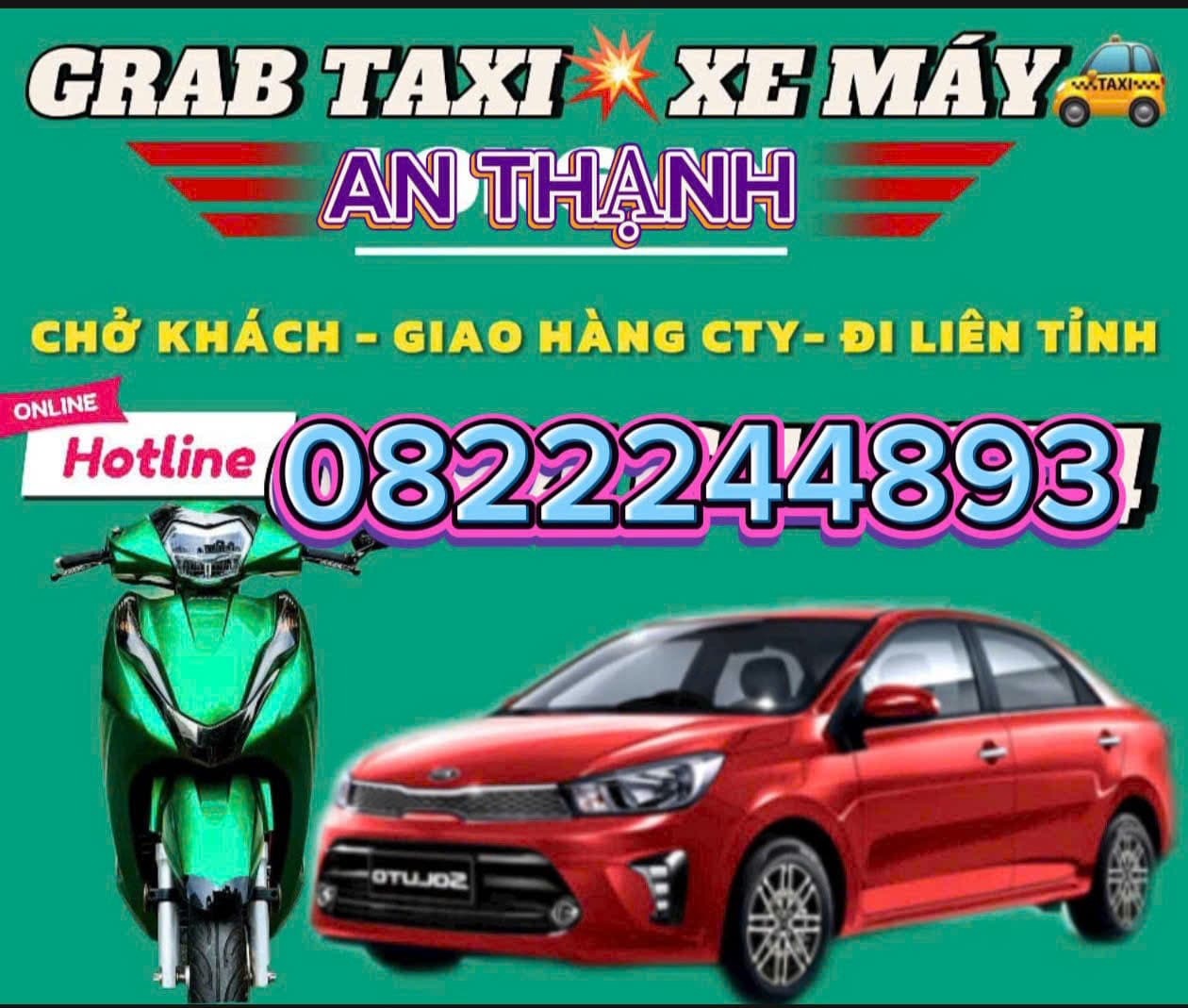 TỔNG ĐÀI Đặt XE GRAB TAXI AN THẠNH,THUẬN AN☎️0327883039 Dàn Xe Đời Mới, Sang Trọng, Phục Vụ Nhiệt Tình Ân Cần Chu Đáo