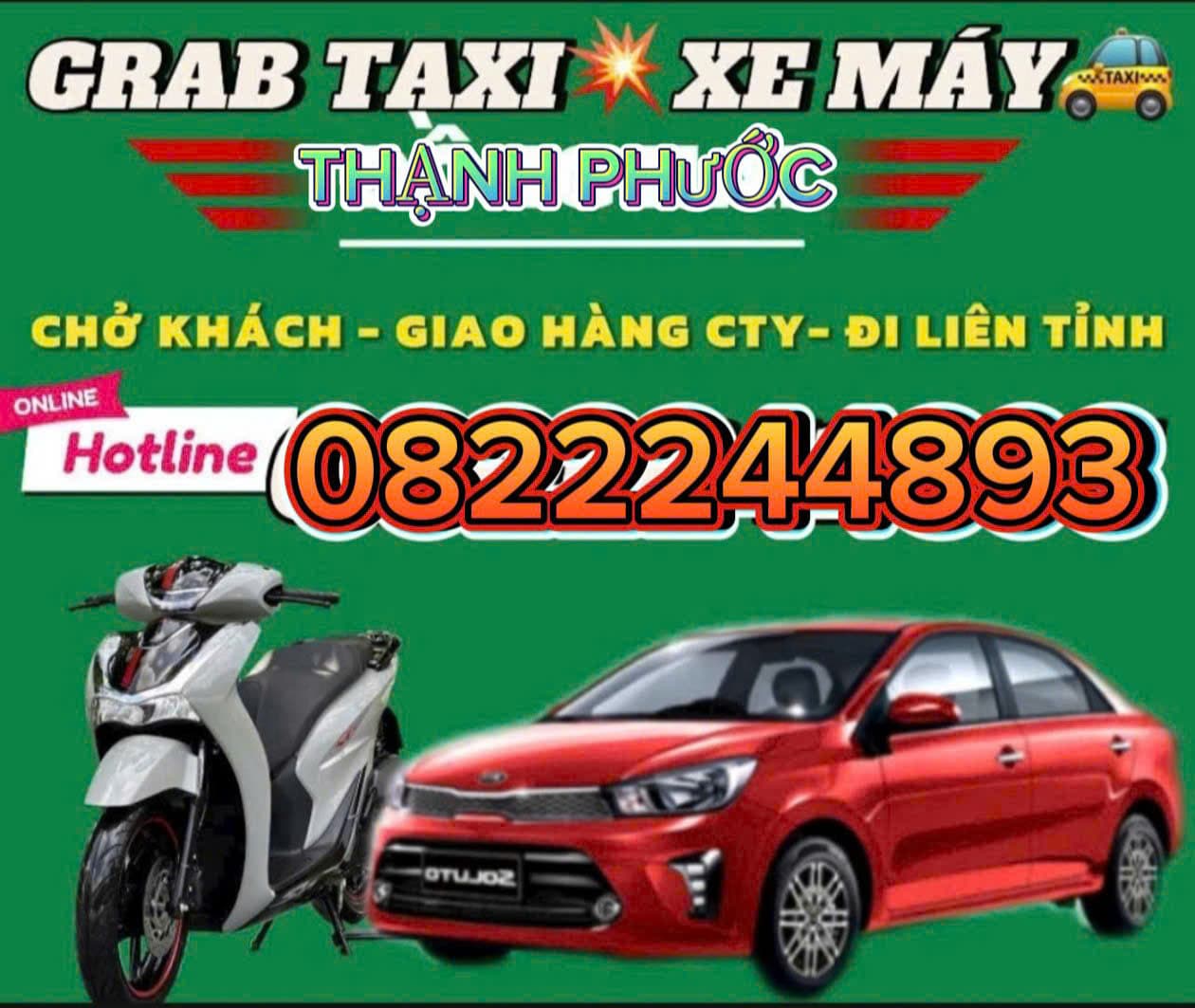 TỔNG ĐÀI Đặt XE GRAB TAXI THẠNH PHƯỚC TÂN UYÊN☎️0327883039 Taxi 4 Chỗ -7 Chỗ Giá Rẻ , Gọi Xe Nhanh Có Mặt Sau 5 Phút