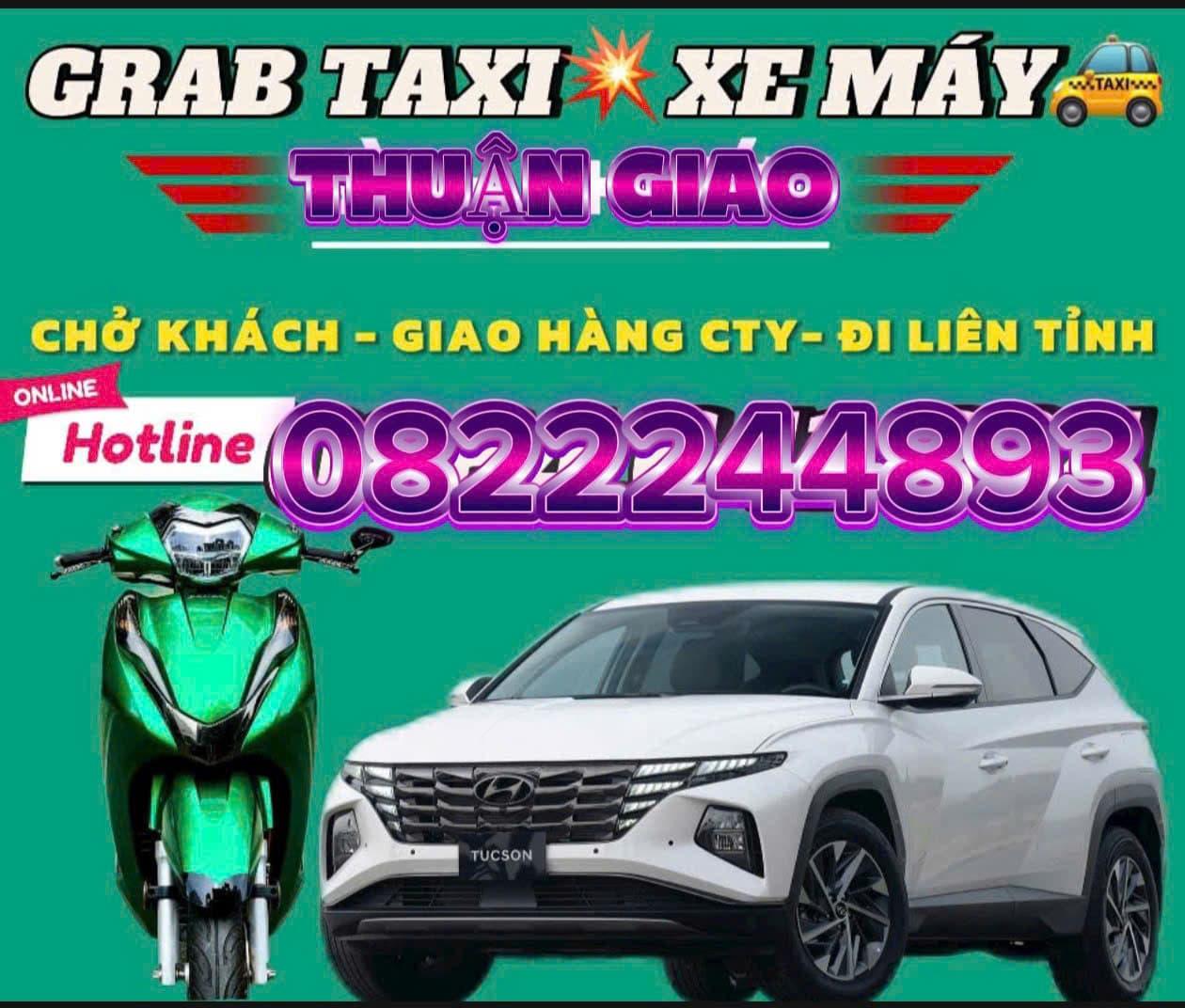 TỔNG ĐÀI Đặt XE GRAB TAXI THUẬN GIAO,THUẬN AN☎️0327883039 Xe Đời Mới Sang Trọng, Tiện Nghi, Giá Cả Hợp Lý Nhất
