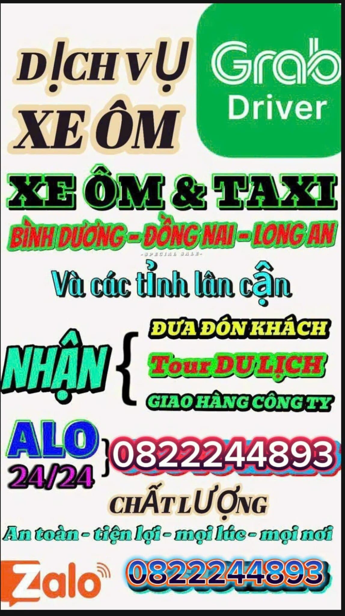 Grab Xe Ôm Giang Điền Trảng Bom ☎️ 0327883039